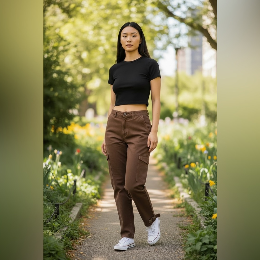 Wilfred Brown women’s  Cargo Pants sz:4 Aritzia